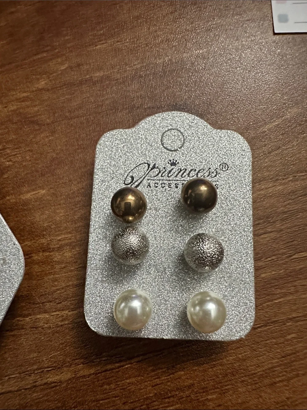 Princess® Kids Fruit & Pearl Stud Earring Set - Mixed Colors